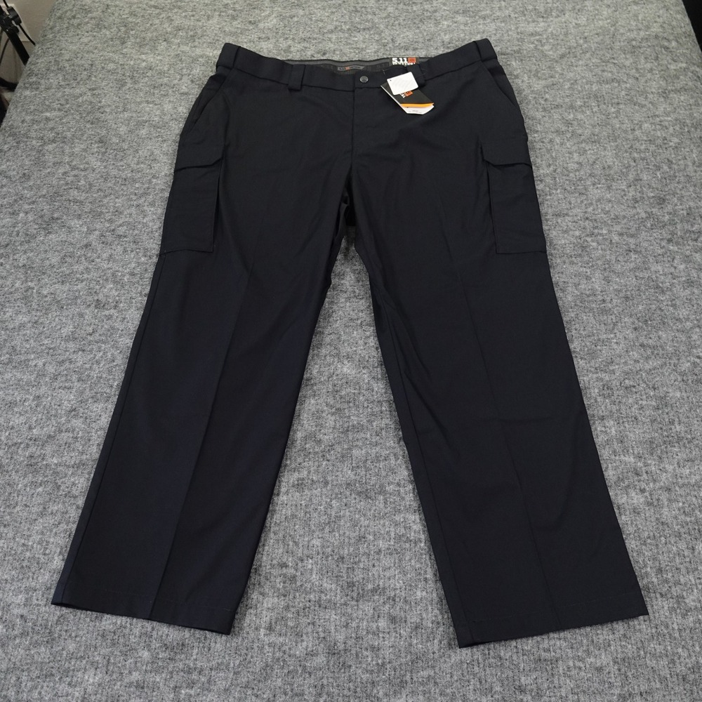 5.11 Tactical Taclite PDU B-Class Pants Men's 48x30 Midnight‎ Navy Teflon Cargo